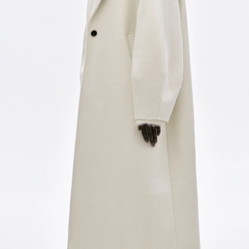 Coat By Source Unknown Nuevo Cocoon Coat, Powder - image 6